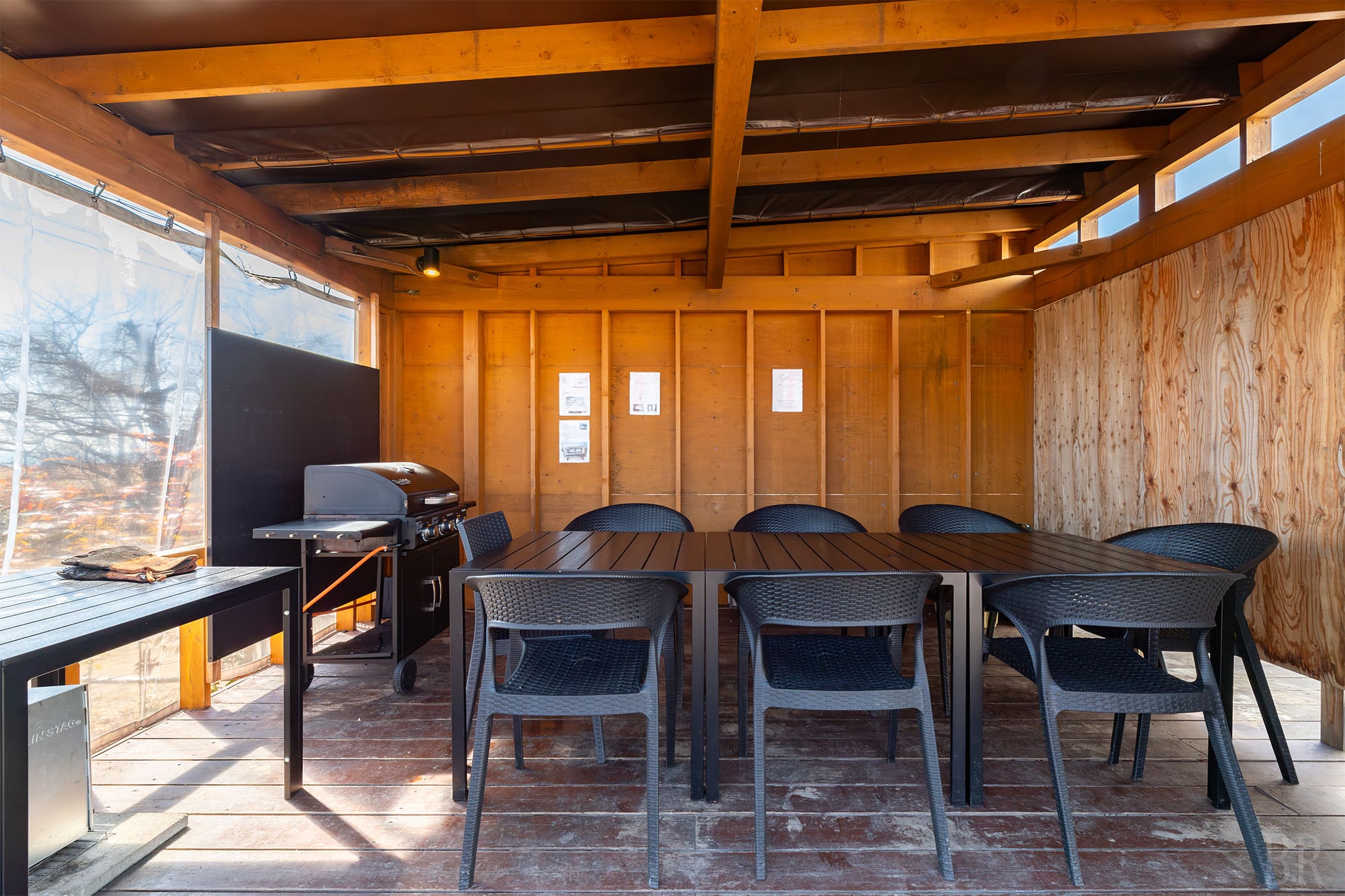 private BBQ space
